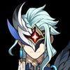 dottore's blue hand