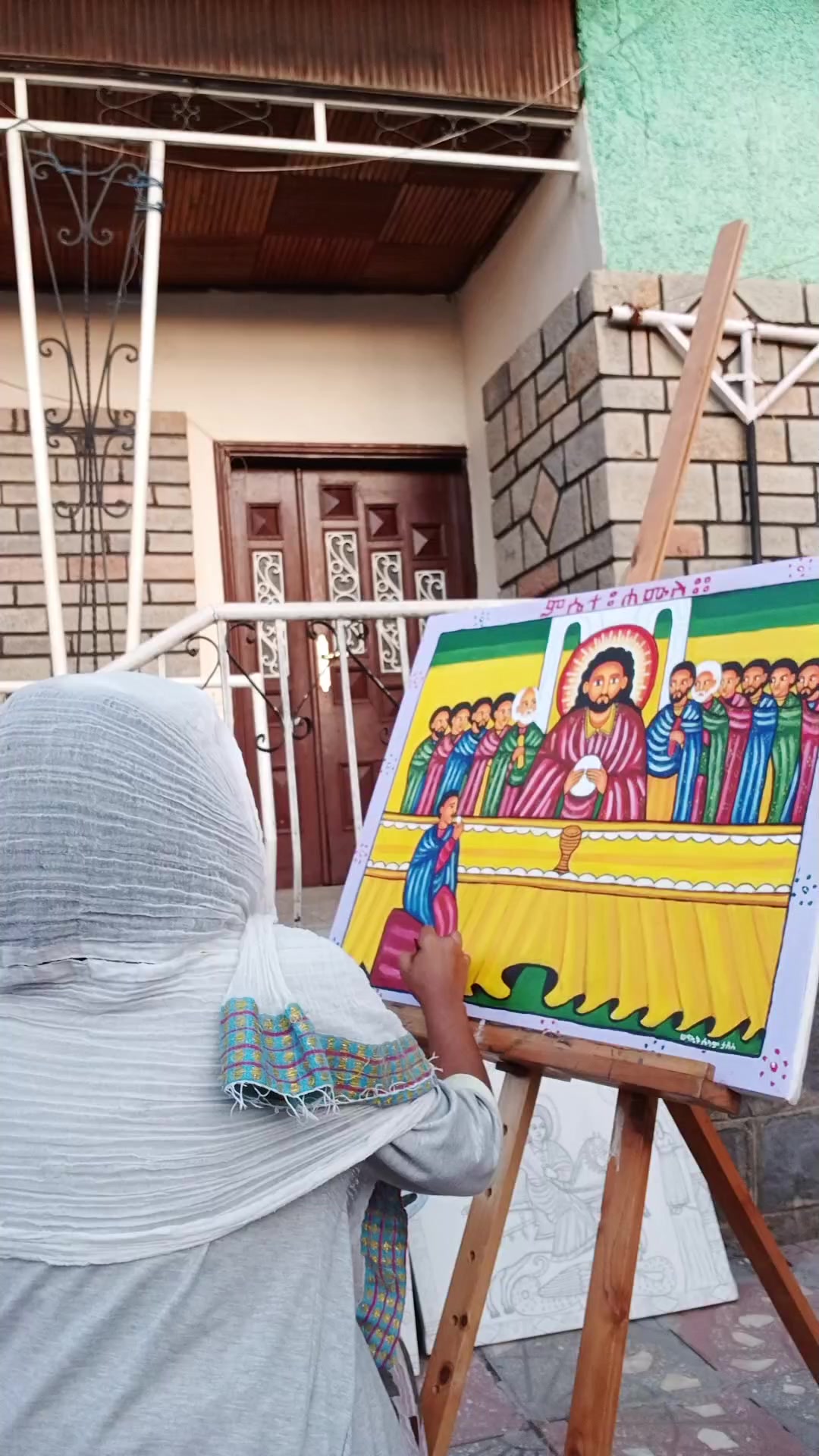 #ቅዱሳት ሥዕላት#ሠዓሊት ሰላም ታደሰ#