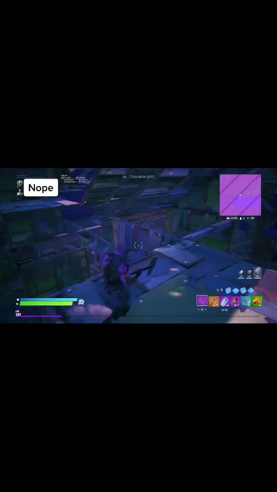 No fortnite hate plz. I barely play #share #fyp #sharetofriend #foryoupage