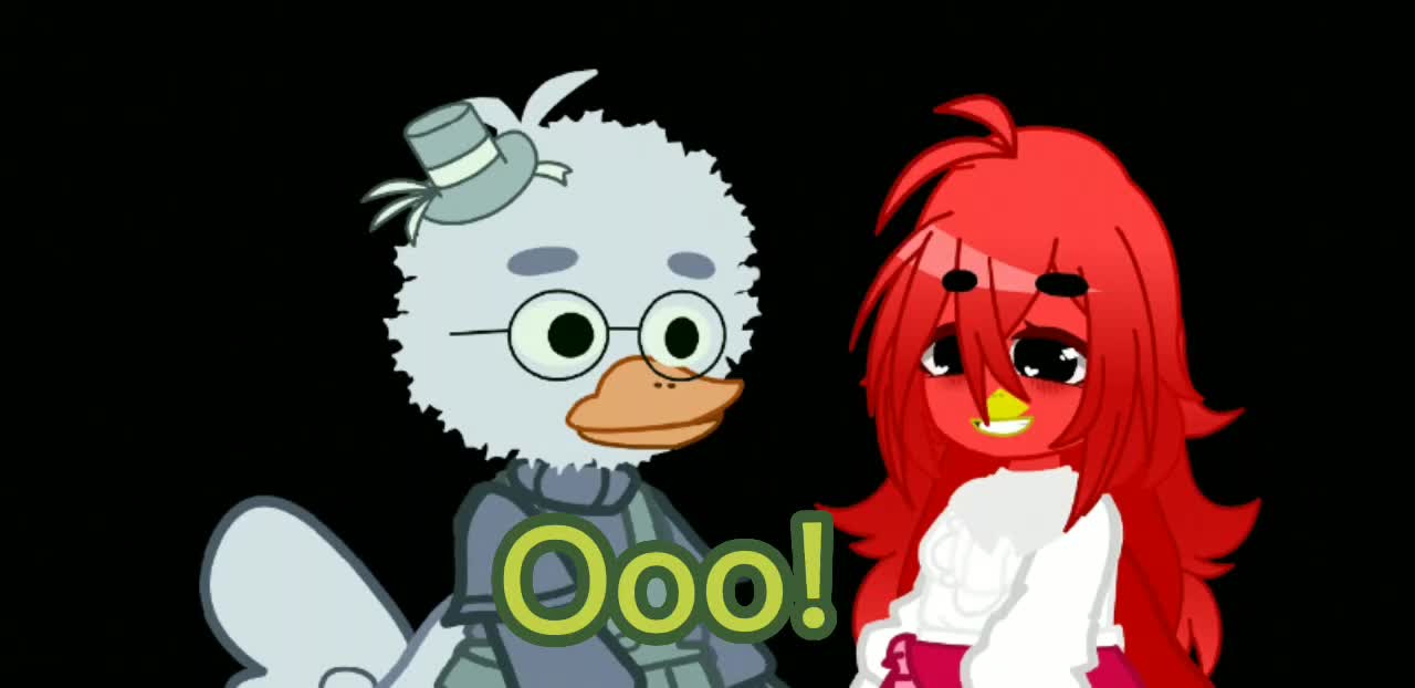 Xiavier the Pekin duck and Maria the Robin || #dhmks #fyp #foryou #foryoupage #ocs #gacha #gachaclub #gachalife #gachaoc #oc #gachaworld #gachacommunity #gachacluboc ||