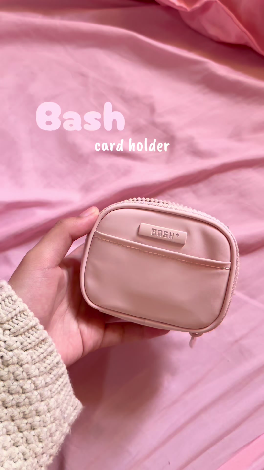 you deserve this cute pink card holder/purse🎀 #xyzbca #affiliate #fyp #bash #bashcardholder @BASH Manila 