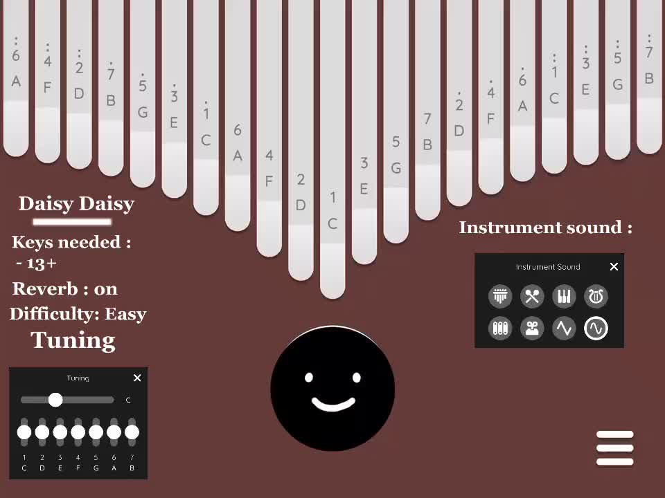 Keylimba song : Daisy Daisy || #foryoupage #fyp #foryoupage #dasiydaisy