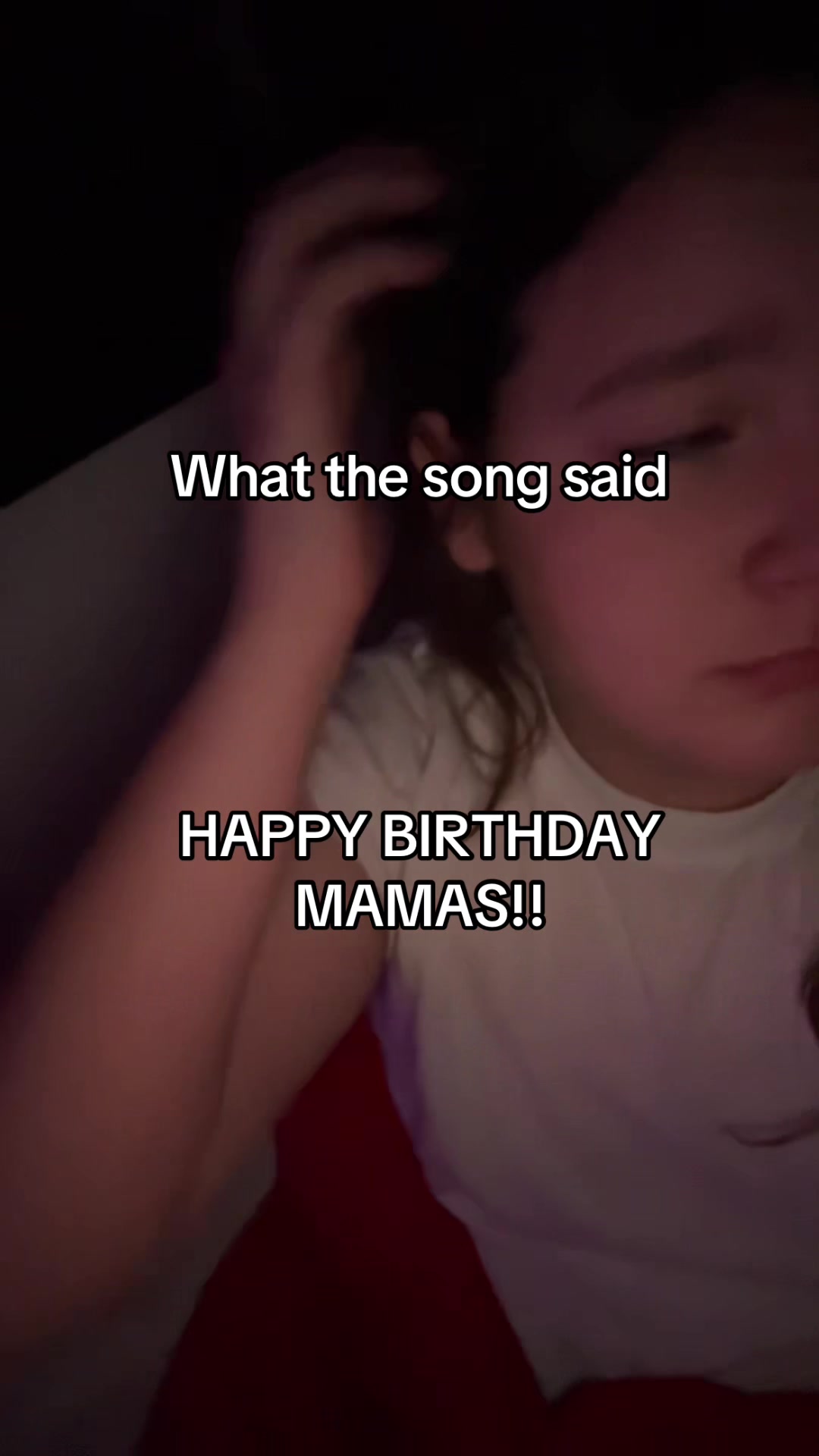 HAPPY BIRTHDAY!!! ❤️❤️ THE SONG SAID SO 😏😏 #redthoughtforher #fyp #wlw #ilovemygirlfriend #happybirthday 
