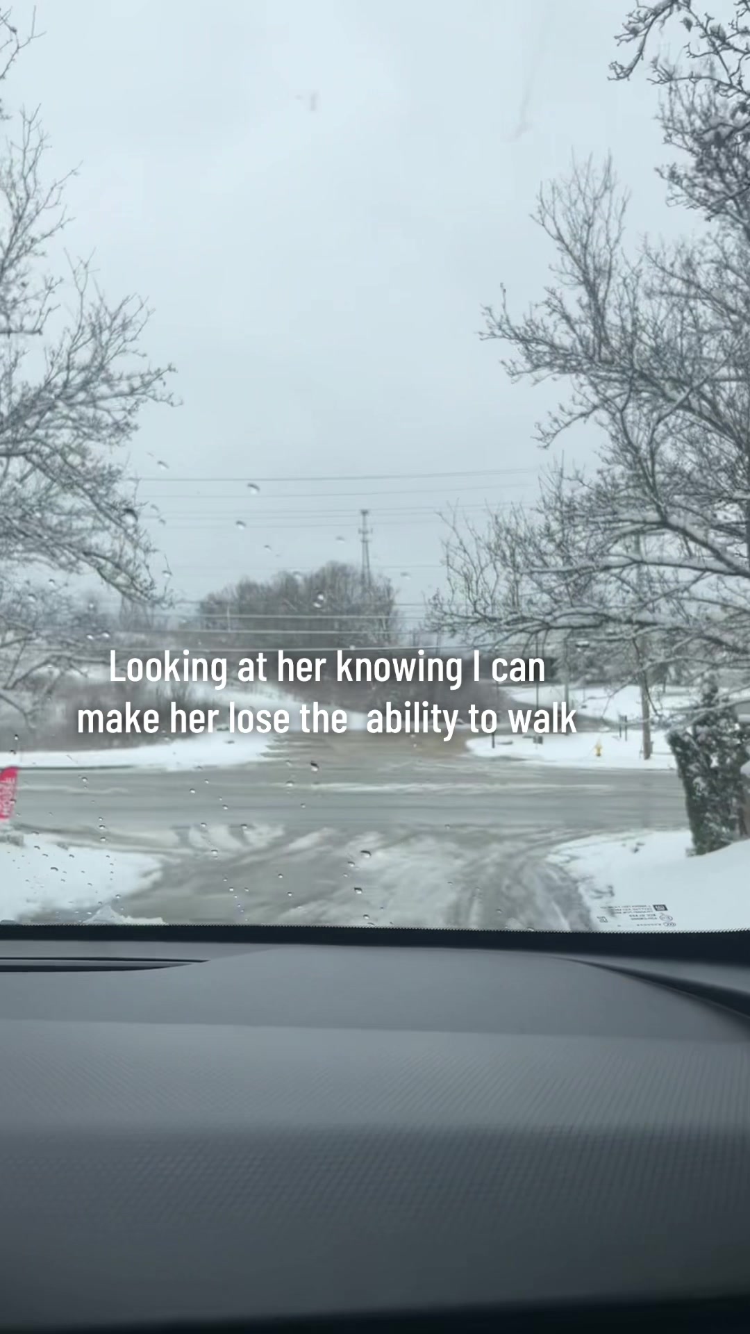 Knowing I will make her lose the ability to walk. #redthoughtforher #fyp #needthat #xyzbca #wlw 